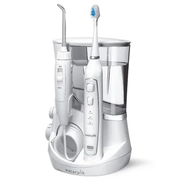 Водная нить Waterpik Complete Care 5.0 + звуковая электрическая зубная щетка, белая