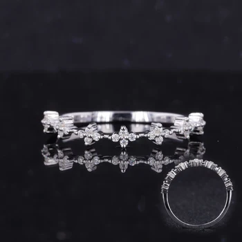 Индивидуальные Ювелирные изделия из Стерлингового серебра 925 пробы, Обручальные кольца для женщин, Изысканные ювелирные изделия, Обручальное кольцо, подарок на годовщину Для женской вечеринки