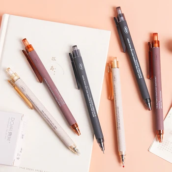 Креативная гелевая ручка 0,5 мм, выдвижная ручка, планировщик, рисование, канцелярские принадлежности для студентов, офисная подпись