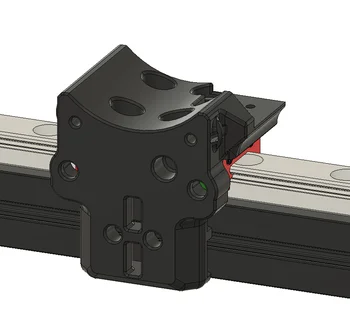 Металлическая каретка обновления 3D-принтера Funssor Voron0 для MGN9C